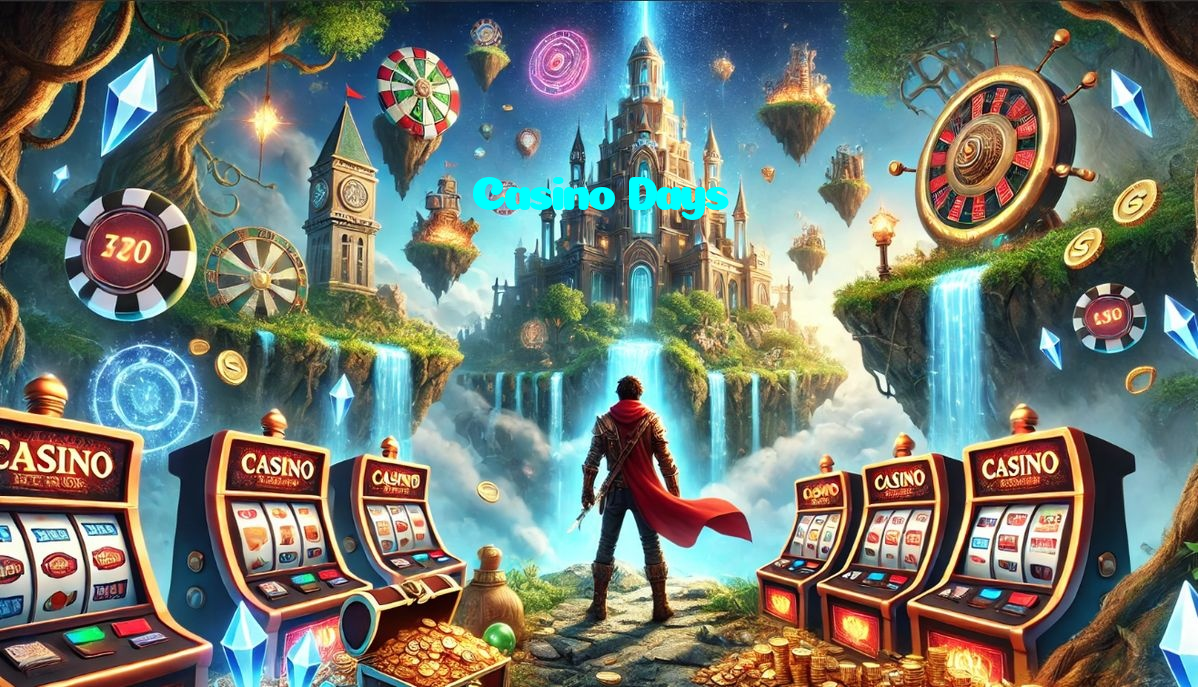 Casino Days casino presented on mobile device in Pakistan with slots and live games